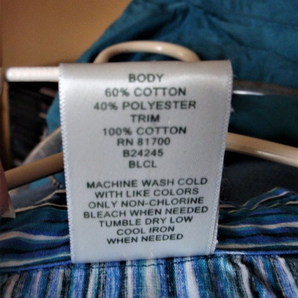 Two (2) "Blair" Layered Look Long Sleeve Tops XL - Picture 7 of 9